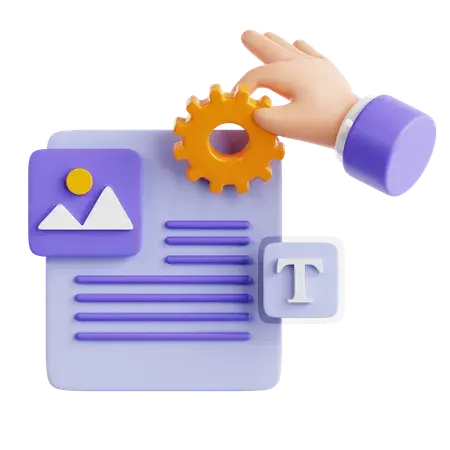Crystaltech Services Content Editing and Management Illustration